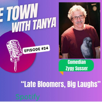 Late Bloomers Big Laughs, Comedian Zygy Susser