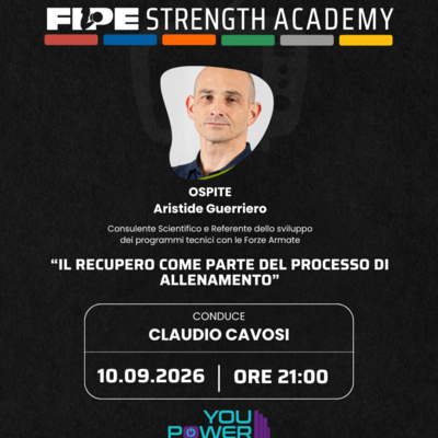 STRENGTH ACADEMY 10/09/2026