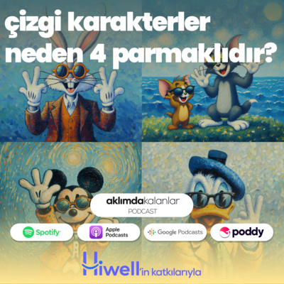 21 | Çizgi Karakterler Neden 4 Parmaklıdır?