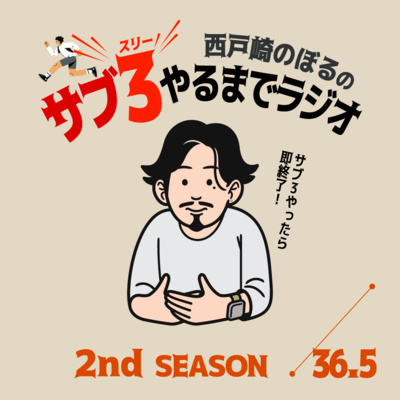 2-36.5w [ゲスト]福井の戦う集団NRC代表 西木浩司さん / サブ3するならXX走一択！　'24.12.7