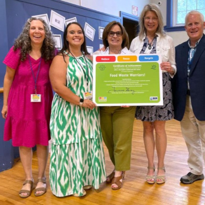 K-12 Food Rescue Rhode Island School Food Waste Solution Leader Kendra Gay
