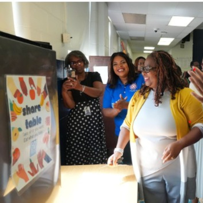 Clean Memphis K-12 Food Rescue Leaders Michelle Cowan and Leann Edwards