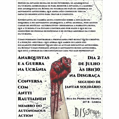 Anarchist discussion on the war in Ukraine