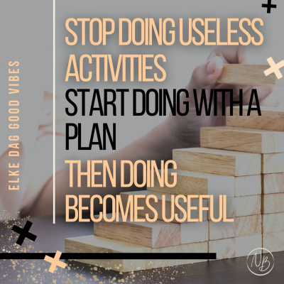 EP 31 - Stop met bezigheidstherapie in je bedrijf - Positive Vibes mini podcast