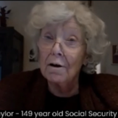 Interview with a 149 year old woman collecting Social Security