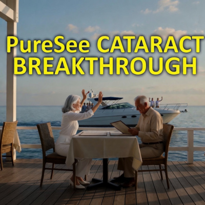 Excellent Vision Without Glasses After Cataract Surgery: New Johnson & Johnson TECNIS PureSee IOL. 