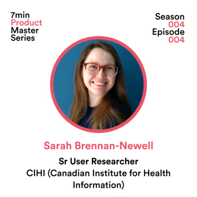 Sarah Brennan-Newell, Senior UX Researcher 🏥 (Part 1) Canadian Institute for Health Information (CIHI)