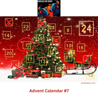 #7 Bulls In Red Advent Calendar 2024
