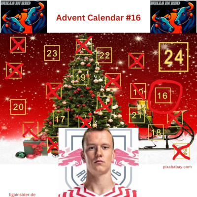 #16 Bulls In Red Advent Calendar 2024