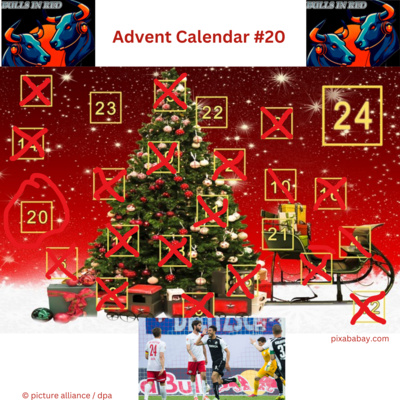 #20 Bulls In Red Advent Calendar 2024
