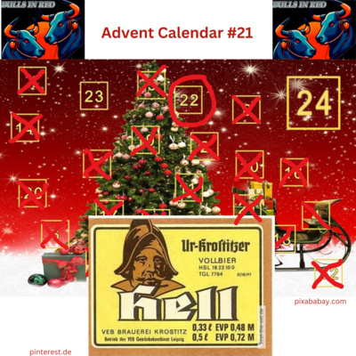 #22 Bulls In Red Advent Calendar 2024