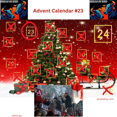 #23 Bulls In Red Advent Calendar 2024