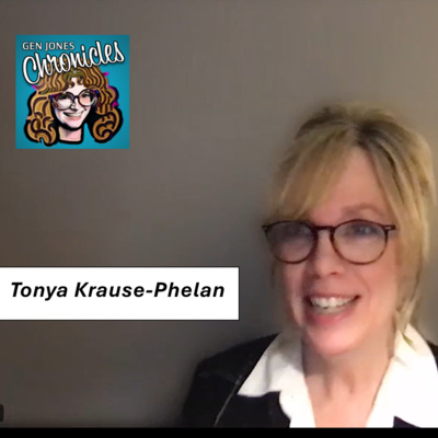 Tonya Krause-Phelan, born 1962; being an "other" inspired her to help outsiders