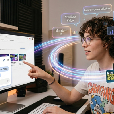 YouTube Studio IA e idee video con Gemini per creator