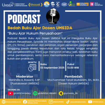 Kupas Tuntas Hukum Perusahaan Bareng Dosen UMSIDA