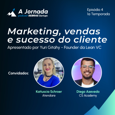 T1E4 - Marketing, vendas e sucesso do cliente | A Jornada | Sebrae Startups