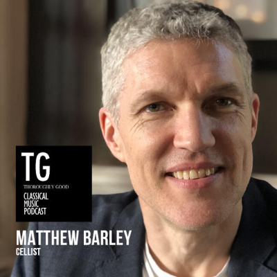46: Cellist Matthew Barley discusses The Protecting Veil, Ehlers Danlos Syndrome and handling hypermobility.