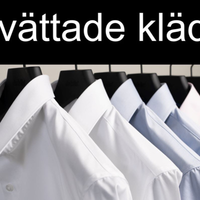 "Nytvättade kläder" med Rickard Carlsson