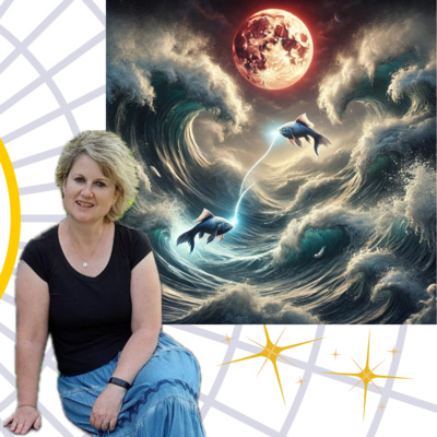 #23 Vodní očistec (Úplněk v Rybách 2024). Část online-živé výuky intuitivní astrologie