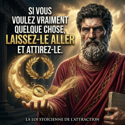 SI TU VEUX VRAIMENT QUELQUE CHOSE, LAISSE-LE PARTIR ET ATTIRE-LE _ LOI STOÏCIENNE DE L'ATTRACTION