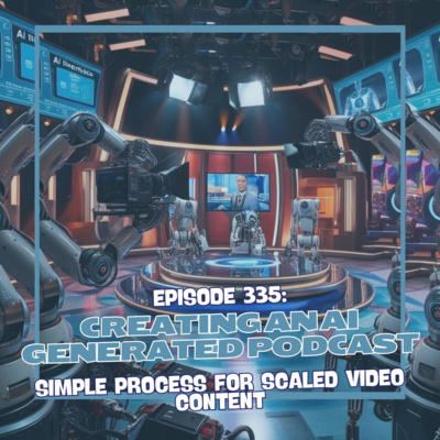 Episode 335: Creating an AI Generated Podcast - Simple Process for Scaled Video Content