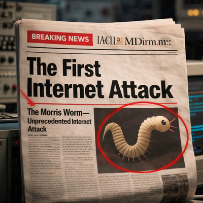 The Morris Worm: The Night a Student Nearly Killed the Internet