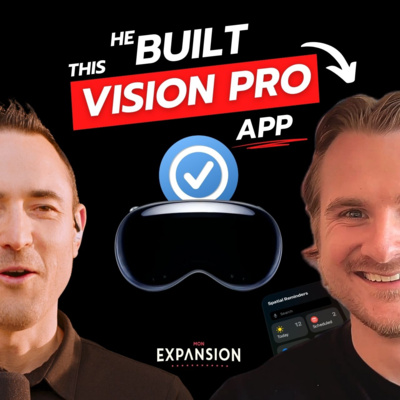 He created an Vision Pro app in his spare time 🧑🏽‍💻 While working a full-time job