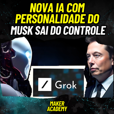 GROK AI MELHOR QUE O CHAT GPT E O GOOGLE GEMINI - GROK A INTELIGÊNCIA ARTIFICIAL DO ELLLON MUSK NO "X"