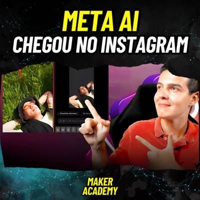 CHEGOU RECURSO DO INSTAGRAM QUE GERA FUNDOS DE STORIES COM INTELIGÊNCIA ARTIFICIAL + IMAGINE META AI