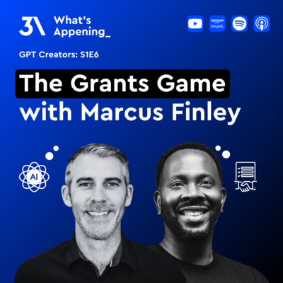 The Grants Game with Marcus Finley 🎙️
