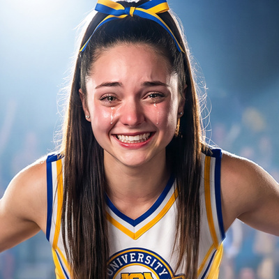 Cheerleader Hides Pregnancy From Entire Team