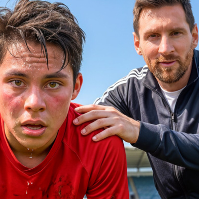 Dad Trains His Son To Be Like Lionel Messi