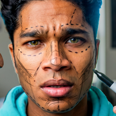 Teen Uses Hammer To Make Himself Handsome