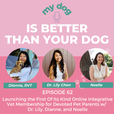 Launching the First Of Its Kind Online Integrative Vet Membership for Devoted Pet Parents w/ Integrative Vet Dr. Lily and DianNe RVT