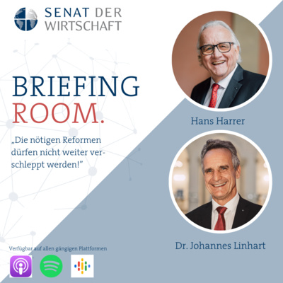 Neue Regierung, neue SENAT Plädoyers - was braucht Österreich? Hans Harrer und Johannes Linhart zur aktuellen Lage