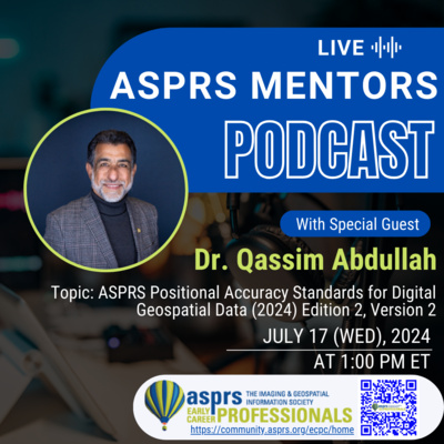 ASPRS ECPC Mentors Podcast - Episode 23, Dr Qassim Abdullah