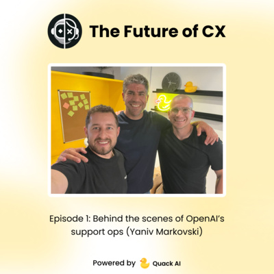 Episode 1: Behind the scenes of OpenAI’s support ops (Yaniv Markovski) (Hebrew episode)