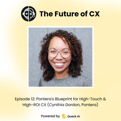 Episode 12: Pontera's Blueprint for High-Touch & High-ROI CX
