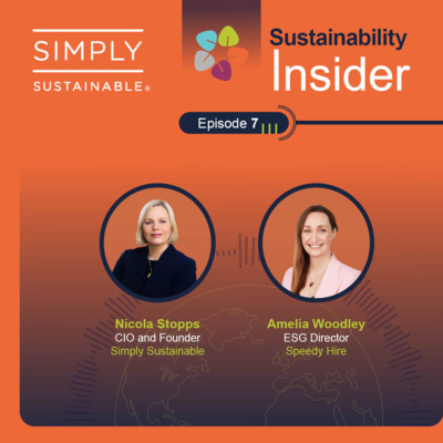 Speedy Hire: Amelia Woodley, ESG Director 