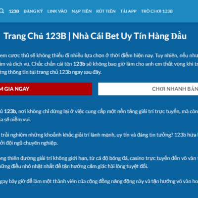 Link vào 123b - Cập nhật hướng dẫn mới nhất để truy cập an toàn và hiệu quả