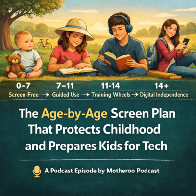 The Age‑by‑Age Screen Plan That Protects Childhood and Prepares Kids for Tech