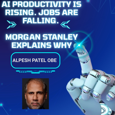 AI Productivity Is Rising. Jobs Are Falling. Morgan Stanley Explains Why