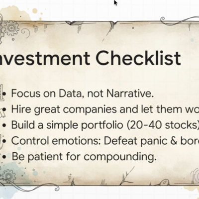 The Investor’s Edge: Fewer Decisions, Better Outcomes