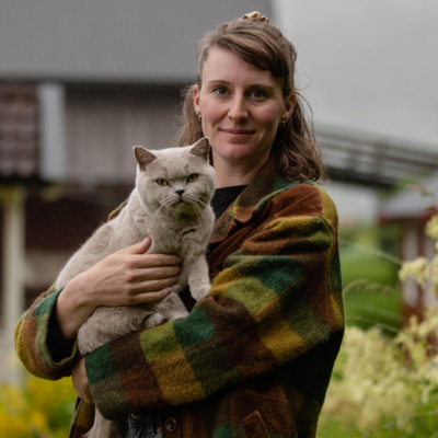Kathrine Kinn bygger fjellgård med ysteri