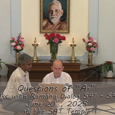 Questions of "A."