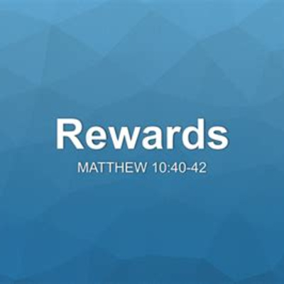 Jesus' rewards