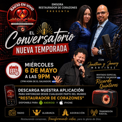 RICARDO QUINTEROS Desde El Salvador EN RADIO Con Jonathan Martinez _Amen (Mayo 6,2026)