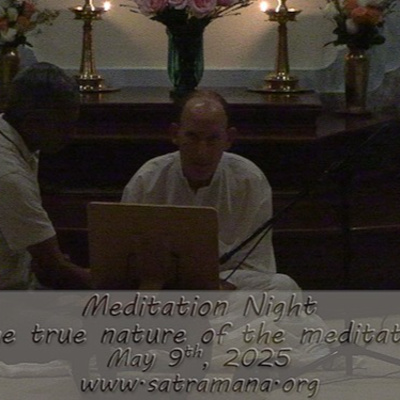 The true nature of the meditator