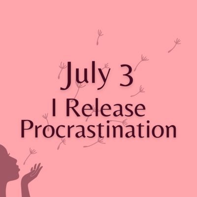 Release Procrastination and Reclaim Your Focus ✨ Affirmations to Take Action