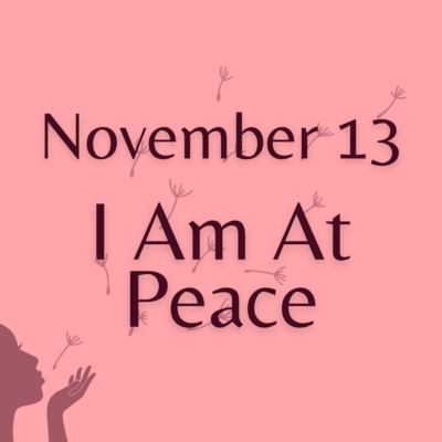 I Am at Peace 🌿 A Return to Stillness